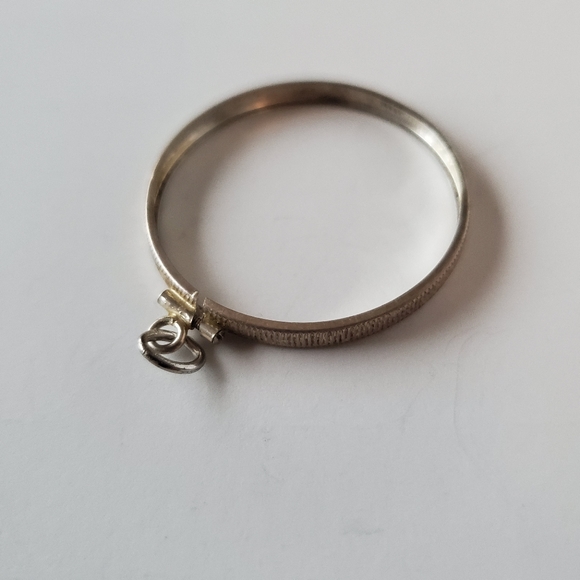 Silver Coin bezel - Picture 1 of 4